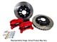 Baer SS4+ 2.0 Deep Stage Drag Race Front Big Brake Kit; Clear Calipers (15-23 Mustang GT, EcoBoost, V6)