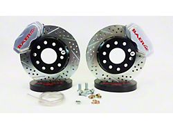 Baer SS4+ Deep Stage Drag Race Front Big Brake Kit with 11-Inch Rotors; Clear Calipers (94-04 Mustang)