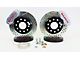 Baer SS4+ Deep Stage Drag Race Front Big Brake Kit; Clear Calipers (05-14 Mustang)