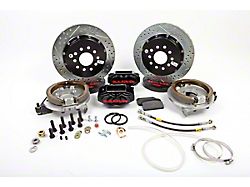 Baer SS4+ Rear Big Brake Kit with 13-Inch Rotors; Black Calipers (94-04 Mustang, Excluding 99-04 Cobra)