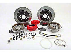 Baer SS4+ Rear Big Brake Kit with 13-Inch Rotors; Black Calipers (94-04 Mustang, Excluding 99-04 Cobra)