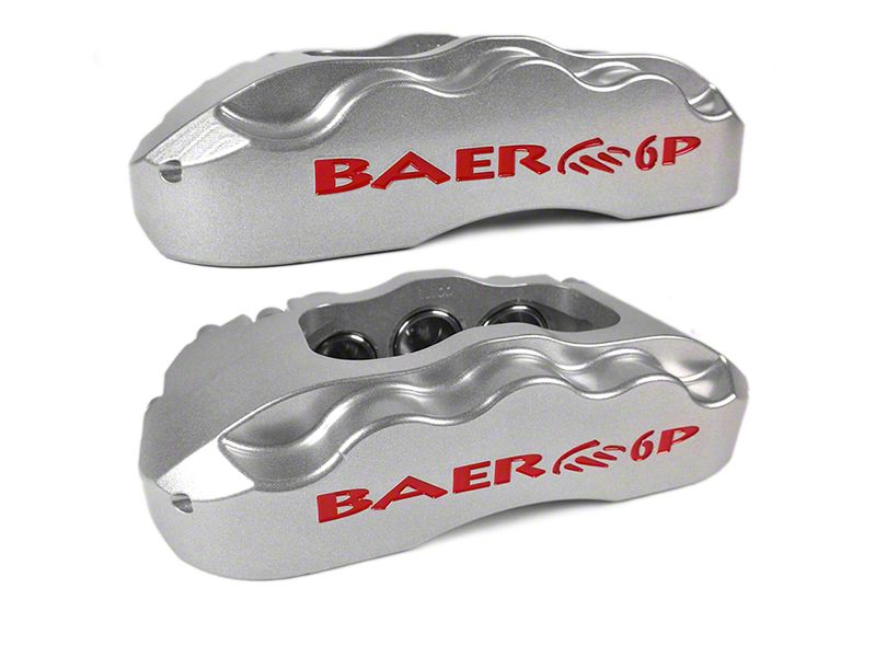 バリーボンズセット Baer Mustang Pro+ Front Big Brake Kit; Silver Calipers 401380 (94