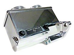 Baer Remaster 2-Bolt Master Cylinder; Right Port; Polished (79-95 Mustang)