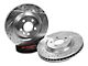 Baer Sport Drilled and Slotted Rotors; Front Pair (94-04 Mustang GT, V6)