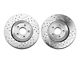 Baer Sport Drilled and Slotted Rotors; Front Pair (05-10 Mustang GT; 11-17 Mustang V6)