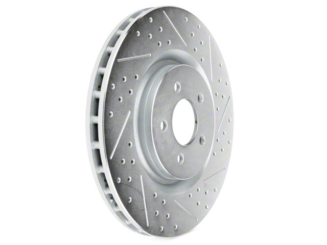 Baer Sport Drilled and Slotted Rotors; Front Pair (11-14 Mustang GT Brembo; 12-13 Mustang BOSS 302; 07-12 Mustang GT500)