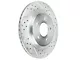 Baer Sport Drilled and Slotted Rotors; Rear Pair (05-14 Mustang, Excluding 13-14 GT500)