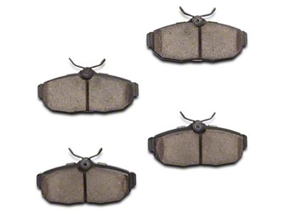Baer Claw Ceramic Brake Pads; Rear Pair (05-14 Mustang)