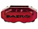 Baer SS4+ Deep Stage Rear Big Brake Kit; Red Calipers (15-23 Mustang GT, EcoBoost, V6)