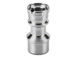 Barton Pop Up Collar; Brushed Aluminum (15-25 Mustang, Excluding GT350 & GT500)