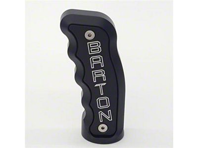 Barton Automatic Pistol Grip Shift Knob; Black (15-23 Challenger)