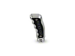 Barton Automatic Pistol Grip Shift Knob with Barton Engraving; Brushed (15-23 Challenger)