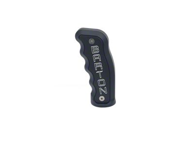 Barton Automatic Pistol Grip Shift Knob Handle and Barton Engraving; Black (06-14 Charger)