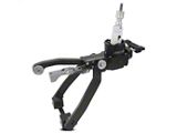 Barton Hybrid 3 Short Throw Shifter with Brushed Pull Up Collar; MT-82 (15-25 Mustang GT)