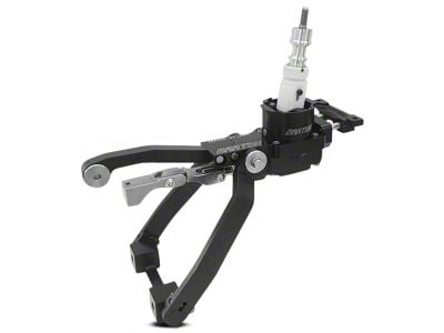 Barton Hybrid 3 Short Throw Shifter with Brushed Pull Up Collar; MT-82 (15-24 Mustang GT)