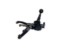 Barton Hybrid 3 Short Throw Shifter with Black Flat-Stick and Black Shift Knob; MT-82 (11-14 Mustang GT; 12-13 Mustang BOSS 302)