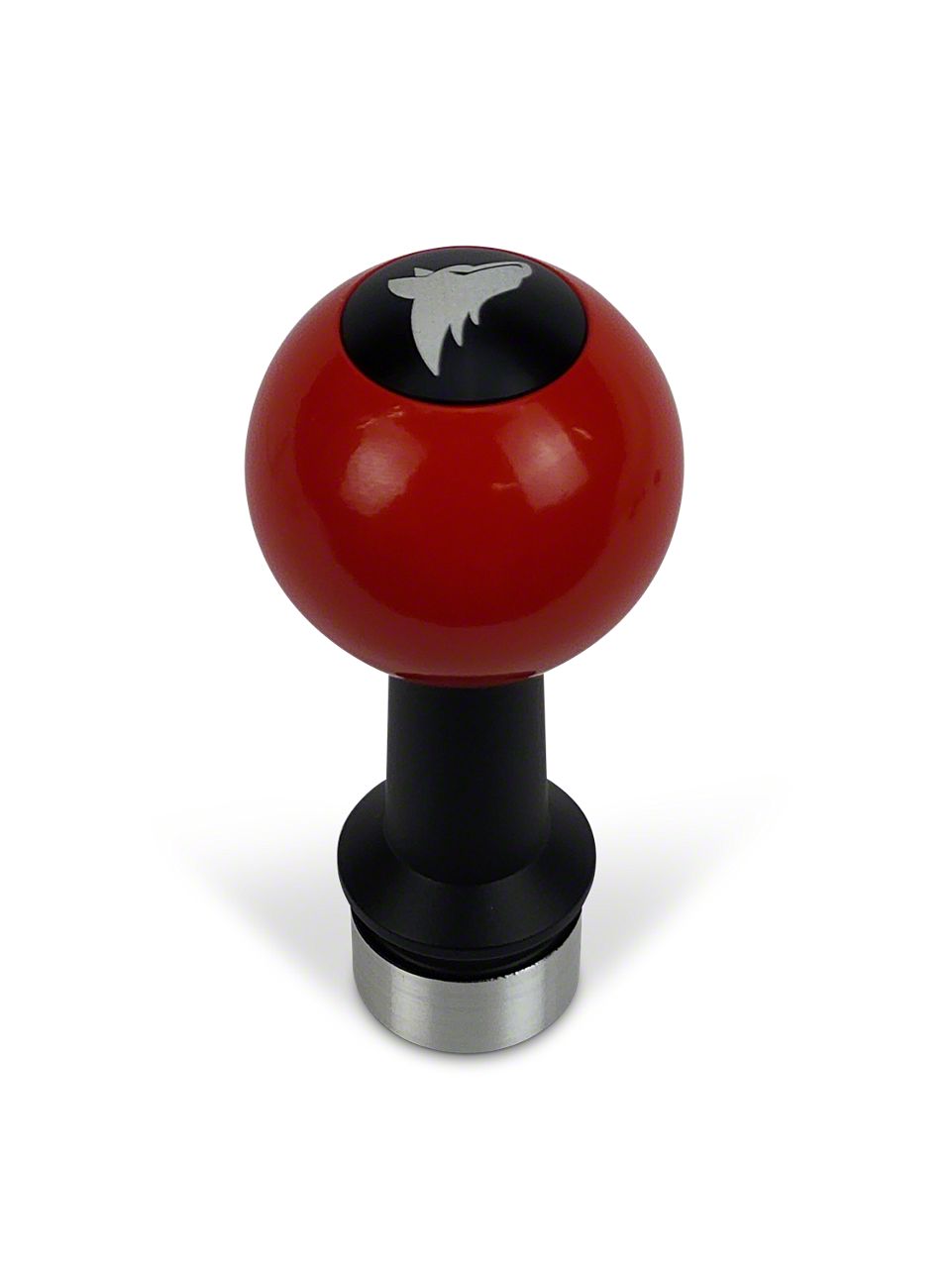 Barton Mustang Automatic Shift Knob with Black Adapter and Coyote