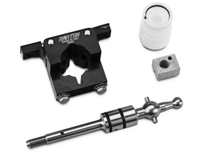 Barton Short Throw Shifter Handle with Two-Post Bracket; MT-82 (15-24 Mustang GT, EcoBoost, V6)