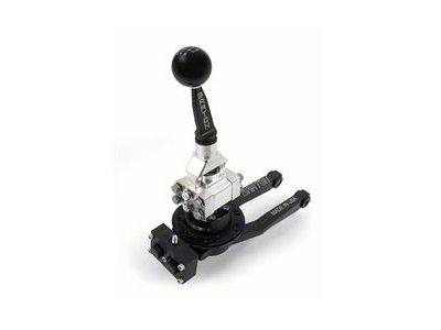 Barton Short Throw Shifter with Black Stick and Black Shift Knob; TR-6060 (09-23 V8 HEMI Challenger)