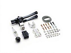 Barton Short Throw Shifter with Brushed Aluminum Stick and Black Shift Knob; TR-6060 (09-23 V8 HEMI Challenger)