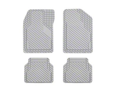 BaseLayer Cut-to-Fit All Weather Front and Rear Floor Mats; Light Gray (Universal; Some Adaptation May Be Required)