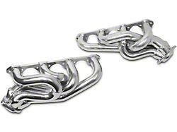 BBK 1-5/8-Inch Equal Length Shorty Headers; Polished Silver Ceramic (94-95 Mustang GT, Cobra)
