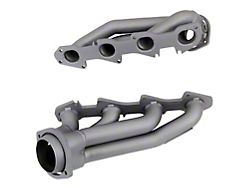 BBK 1-3/4-Inch Tuned Length Shorty Headers; Titanium Ceramic (09-23 5.7L HEMI Challenger)