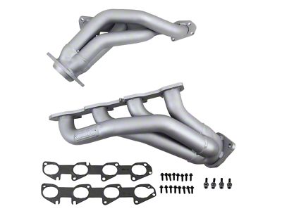 BBK 1-7/8-Inch Tuned Length Shorty Headers; Titanium Ceramic (08-10 6.1L HEMI Challenger)