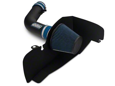 BBK Cold Air Intake; Blackout (15-17 Mustang V6)