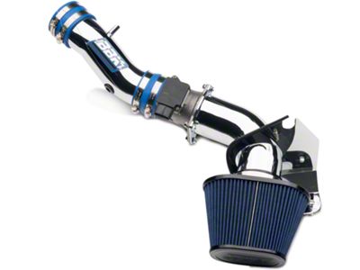 BBK Cold Air Intake; Chrome (94-95 5.0L Mustang)