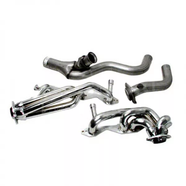 BBK Camaro 15/8Inch Shorty Headers with YPipe; Titanium Ceramic 1567
