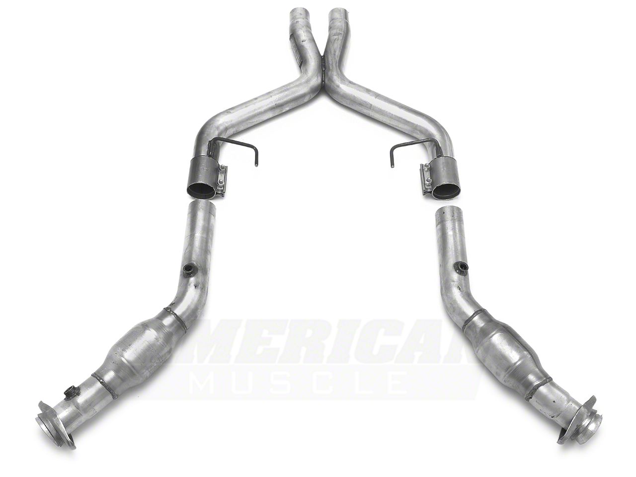 BBK Mustang Catted X-Pipe 1770 (05-10 Mustang GT) - Free Shipping