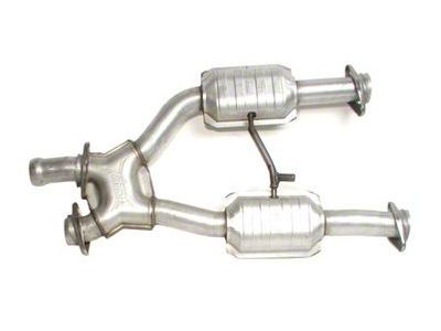 BBK Catted X-Pipe (94-95 5.0L Mustang w/ Long Tube Headers)