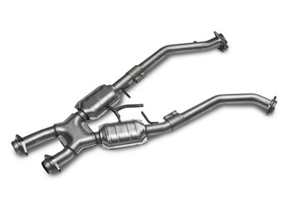 BBK Catted X-Pipe (99-04 4.6L Mustang)