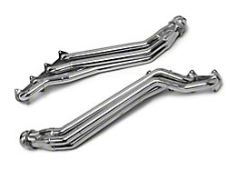 BBK 1-5/8-Inch Long Tube Headers; Polished Silver Ceramic (05-10 Mustang GT)