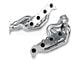 BBK 1-3/4-Inch Tuned Length Shorty Headers; Polished Silver Ceramic (11-14 Mustang GT)