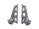 BBK 1-3/4-Inch Tuned Length Shorty Headers; Polished Silver Ceramic (09-23 5.7L HEMI Charger)