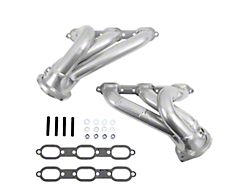 BBK 1-5/8-Inch Shorty Headers; Polished Silver Ceramic (06-10 3.5L Charger)