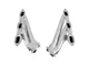 BBK 1-5/8-Inch Shorty Headers; Polished Silver Ceramic (06-10 3.5L Charger)