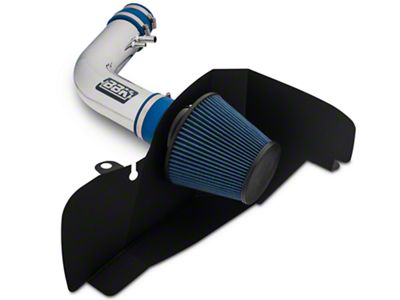 BBK Cold Air Intake; Chrome (15-17 Mustang V6)