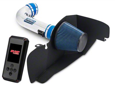 BBK Chrome Cold Air Intake and VMP Rev-X Tuner (15-17 Mustang GT Stock or w/ Bolt-On Mods)