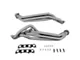 BBK 1-3/4-Inch Long Tube Headers; Titanium Ceramic (11-23 Mustang GT)