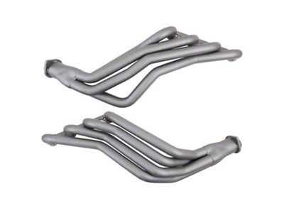 BBK 1-3/4-Inch 5.8L Swap Long Tube Headers; Titanium Ceramic (86-93 5.8L Mustang w/ Manual Transmission)
