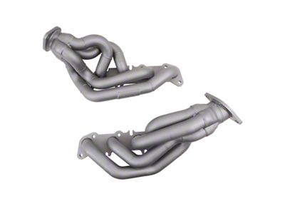 BBK 1-3/4-Inch Tuned Length Shorty Headers; Titanium Ceramic (11-14 Mustang GT)