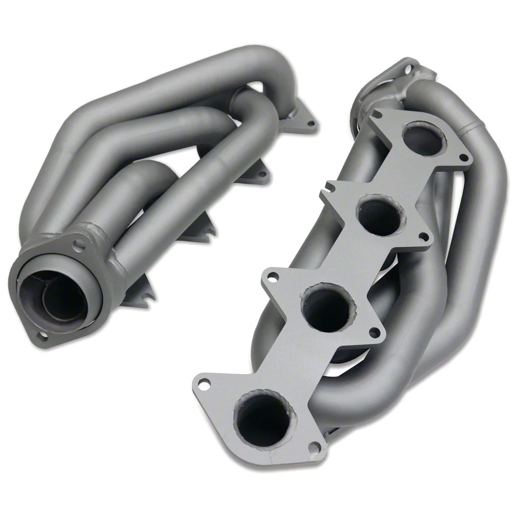 BBK Mustang 15/8Inch Tuned Length Shorty Headers; Chrome 1612 (0510