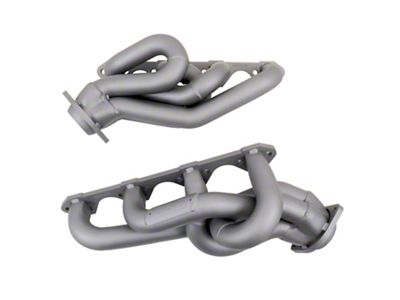 BBK 1-5/8-Inch Equal Length Shorty Headers; Titanium Ceramic (86-93 5.0L Mustang)