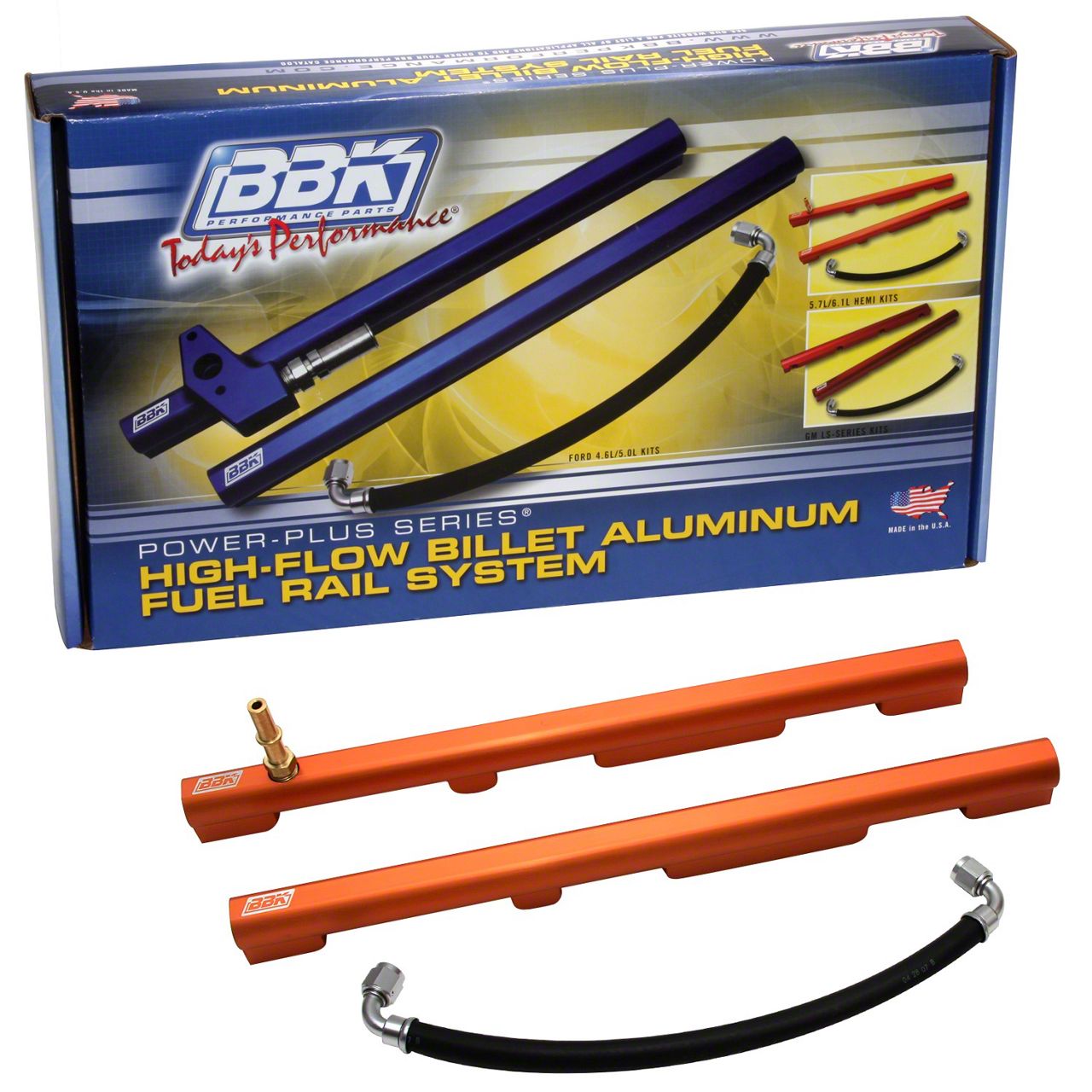 BBK Performance High-Flow Billet Fuel Rail Kit 99-04 Mustang BBK Performance High-Flow Billet Fuel Rail Kit 99-04 Mustang