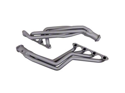 BBK 1-5/8-Inch Long Tube Headers; Titanium Ceramic (79-93 5.0L Mustang w/ Manual Transmission)