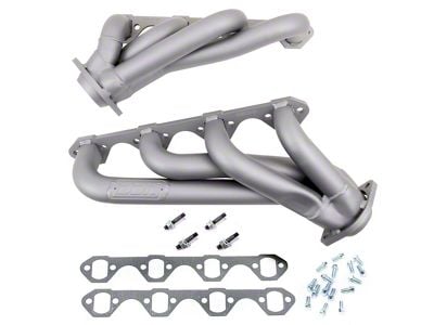 BBK 1-5/8-Inch Shorty Headers; Titanium Ceramic (79-93 Mustang w/ 351 Engine Swap)