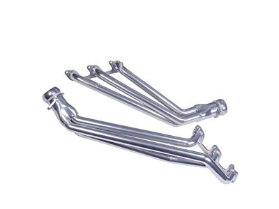 BBK 1-5/8-Inch Long Tube Headers; Polished Silver Ceramic (99-04 Mustang V6)